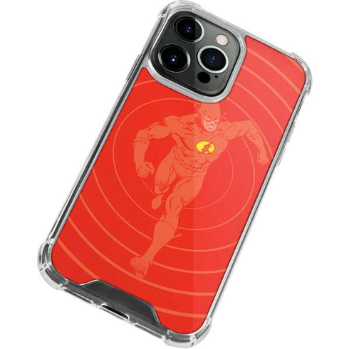 DC Comics The Flash Classic Art Pose iPhone 15 Pro Clear Case